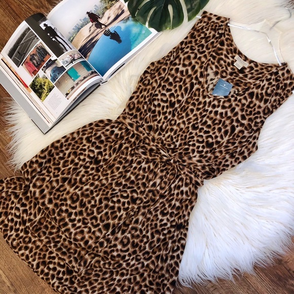 Lucky Brand Dresses & Skirts - Lucky Brand | Sleeveless Leopard Print Dress